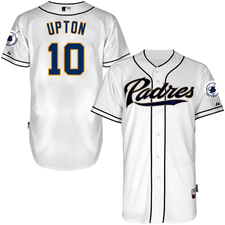 Justin Upton San Diego Padres Majestic 6300 Player Authentic Jersey - White