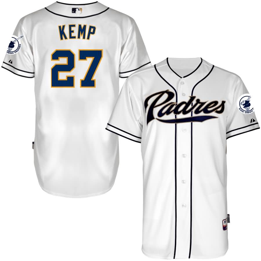 Matt Kemp San Diego Padres Majestic 6300 Player Authentic Jersey - White