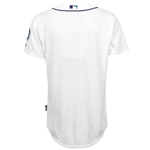 Seattle Mariners Majestic Team Authentic Jersey - White