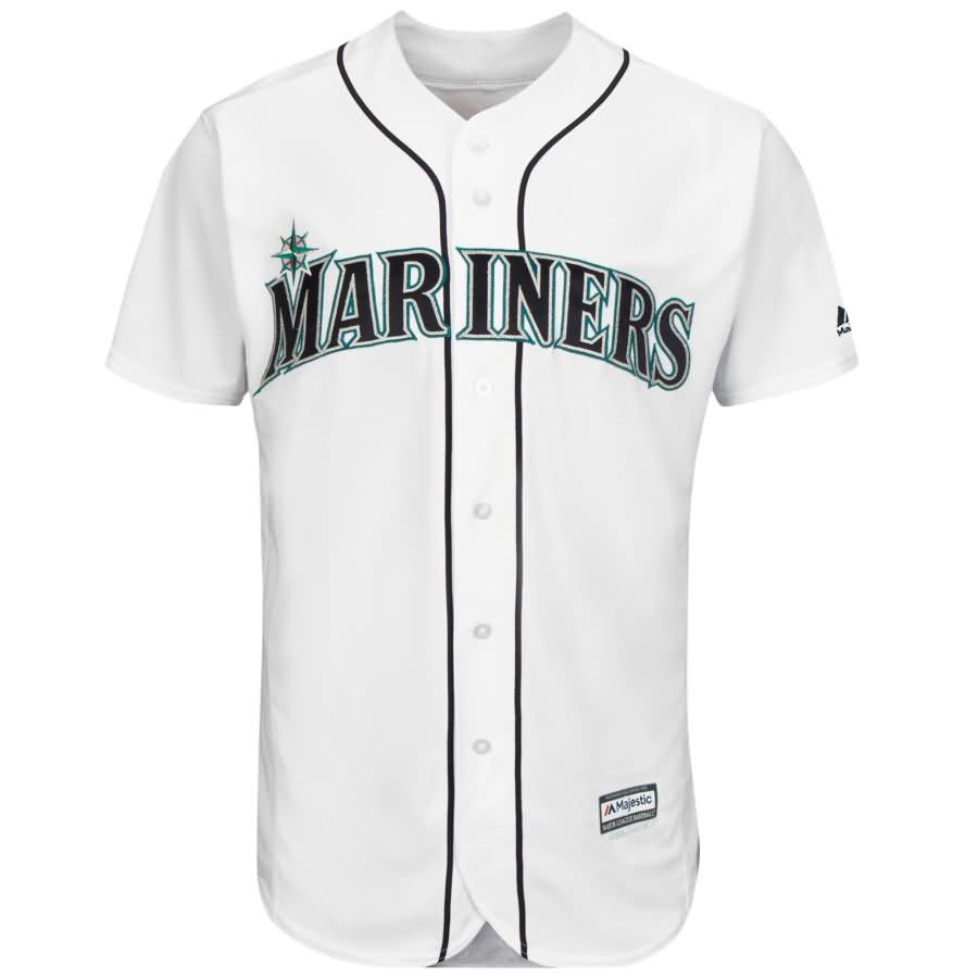 Edgar Martinez Seattle Mariners Majestic Official Cool Base Player Jersey - White