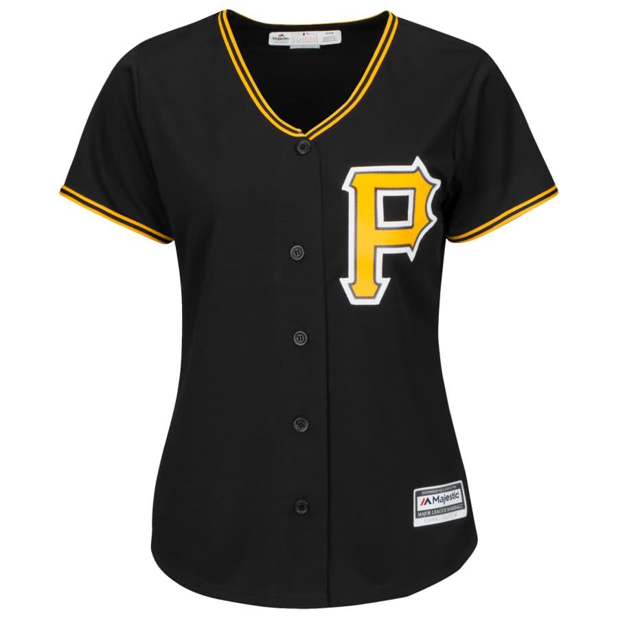 Pittsburgh Pirates Majestic Women's Cool Base Jersey - Black