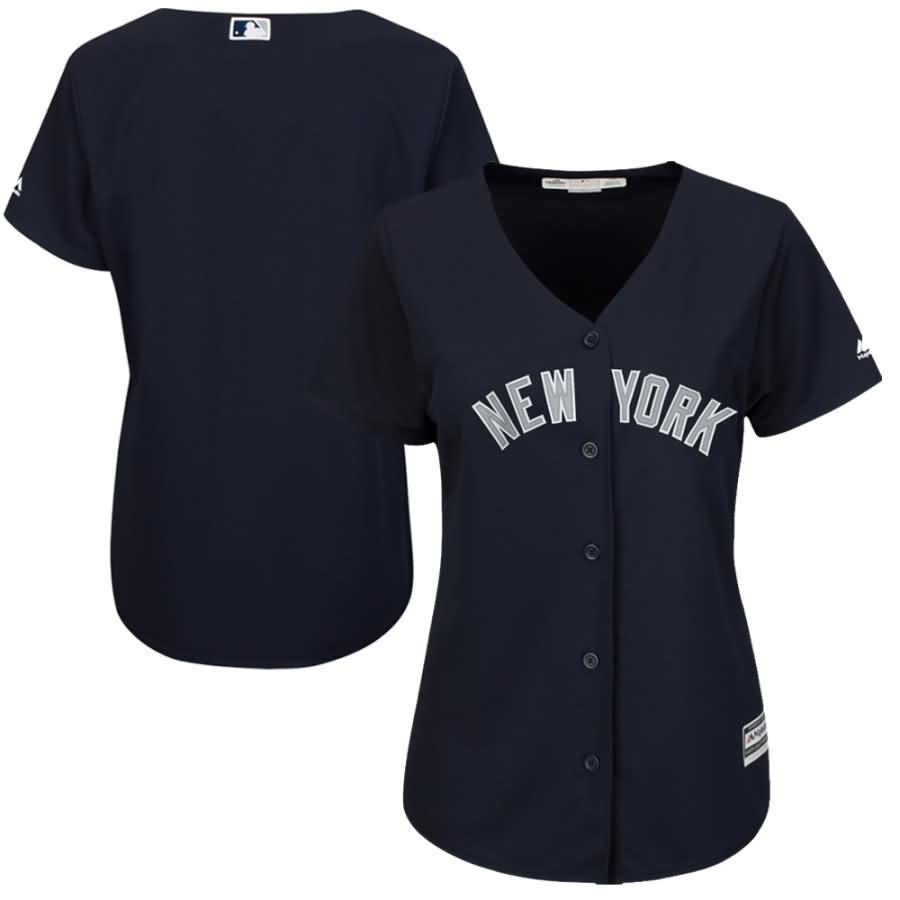 New York Yankees Majestic Women's Fashion Cool Base Jersey - Navy