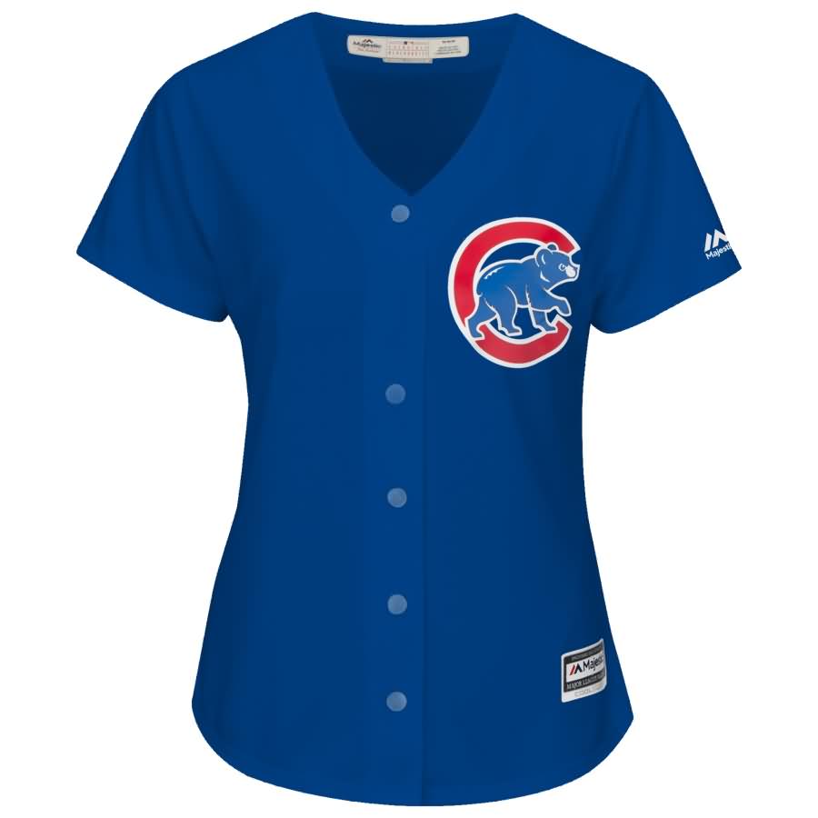 Chicago Cubs Majestic Women's Cool Base Player Jersey - Royal