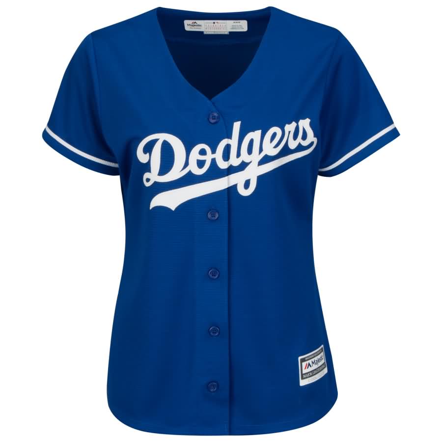 Los Angeles Dodgers Majestic Fashion Women's Cool Base Player Jersey - Royal