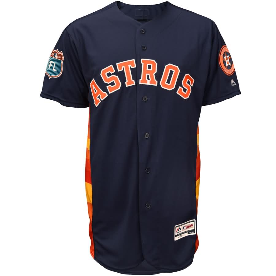 Houston Astros Majestic Alternate 2016 Spring Training Flex Base Authentic Collection Team Jersey - Navy