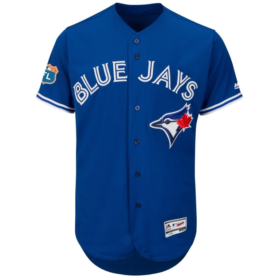 Josh Donaldson Toronto Blue Jays Majestic Alternate 2016 Flex Base Authentic Collection On-Field Spring Training Player Jersey - Bright Royal