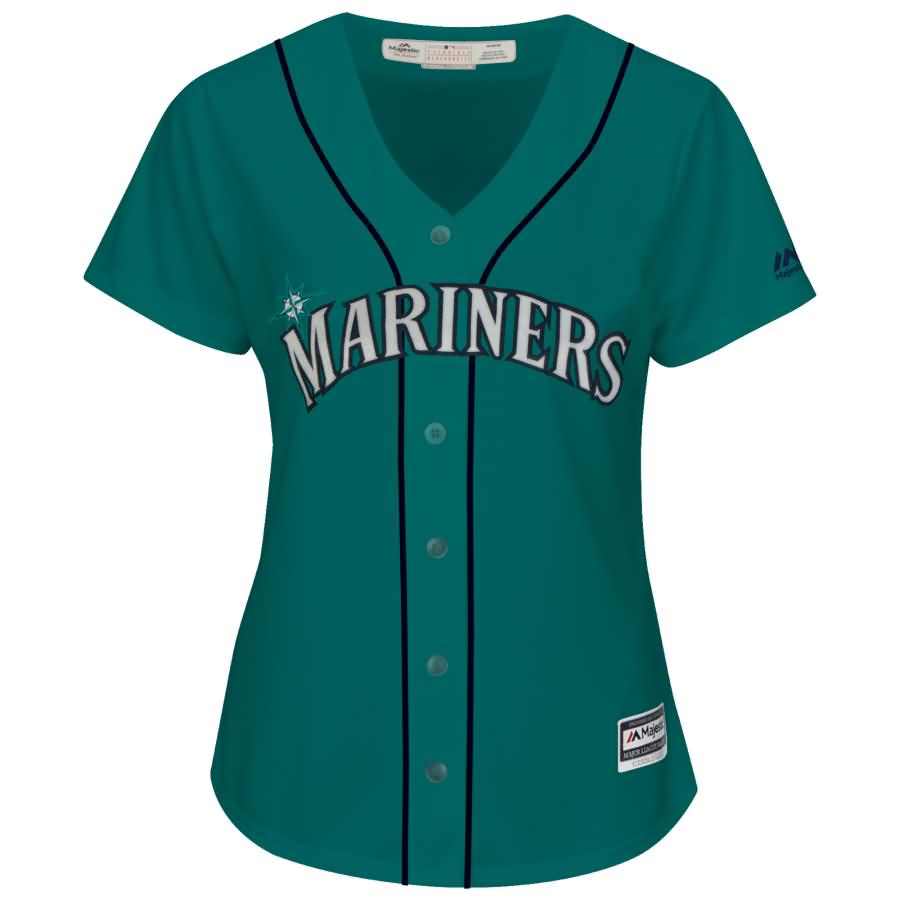 Robinson Cano Seattle Mariners Majestic Women's Cool Base Player Jersey - Northwest Green