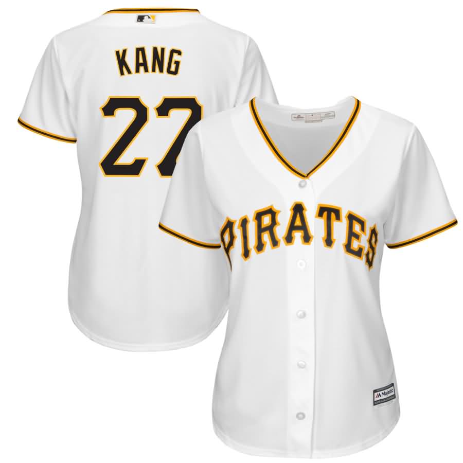 Jung Ho Kang Pittsburgh Pirates Majestic Women's Cool Base Player Jersey - White