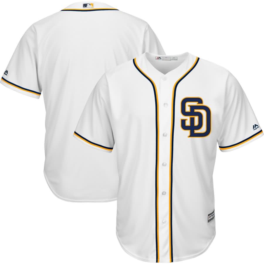 San Diego Padres Majestic Official Cool Base Jersey - White/Navy