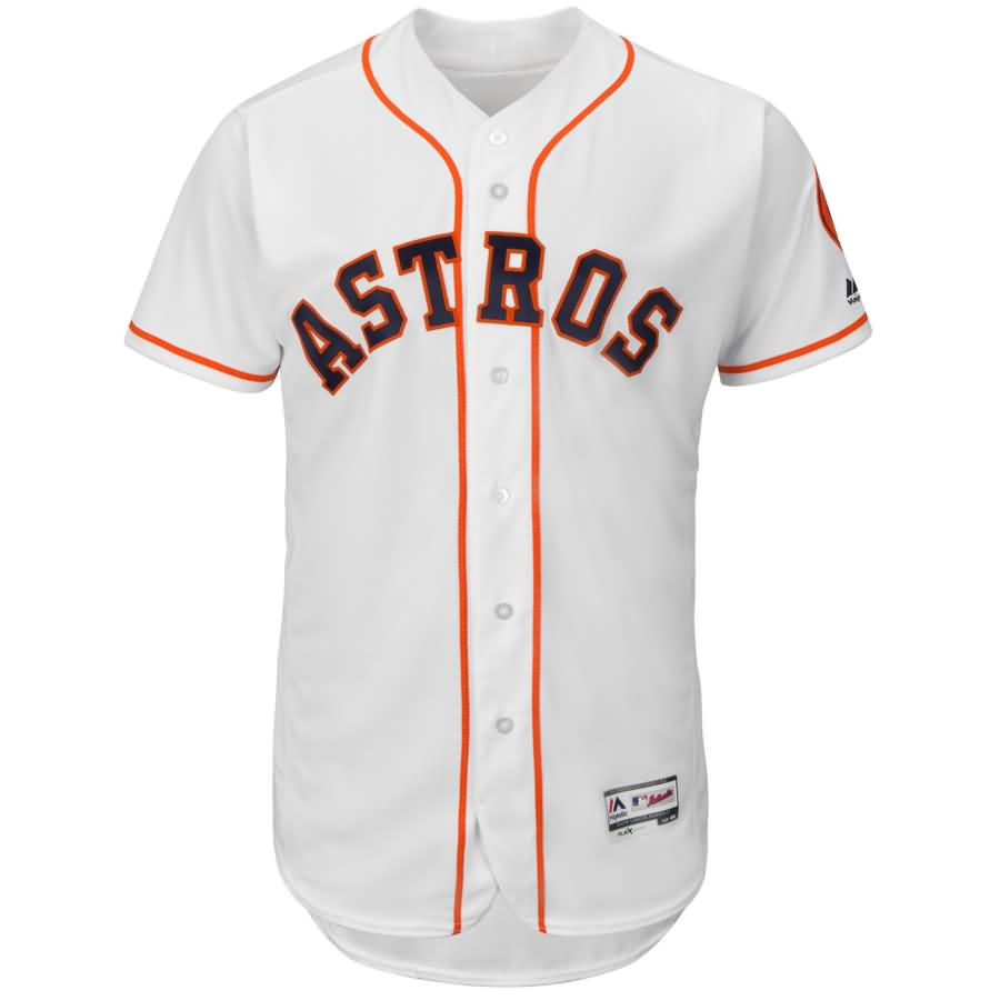 Houston Astros Majestic Home Flex Base Authentic Collection Team Jersey - White