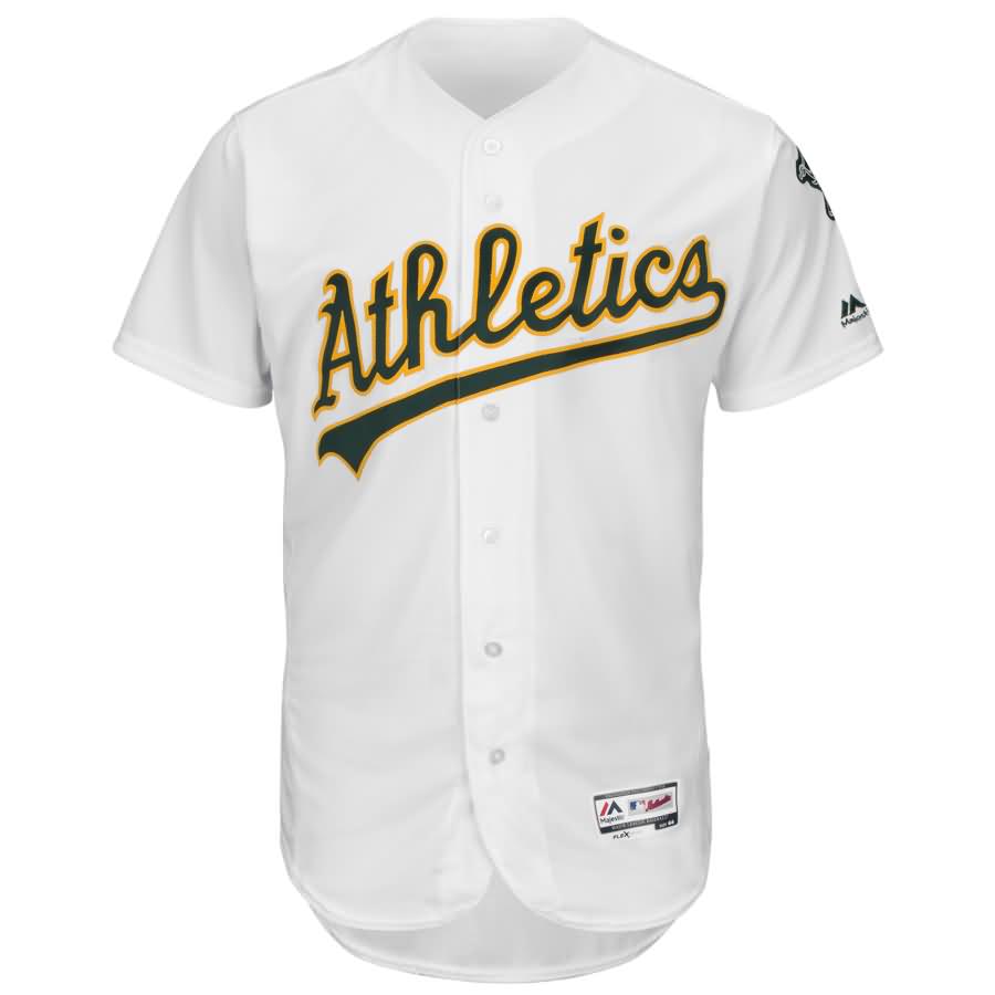 Oakland Athletics Majestic Home Flex Base Authentic Collection Team Jersey - White