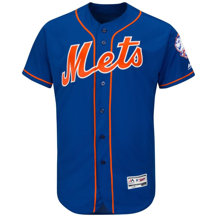 New York Mets Majestic Alternate Flex Base Authentic Collection Team Jersey - Royal