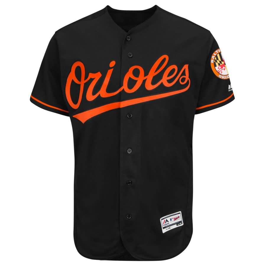 Baltimore Orioles Majestic Alternate Flex Base Authentic Collection Team Jersey - Black