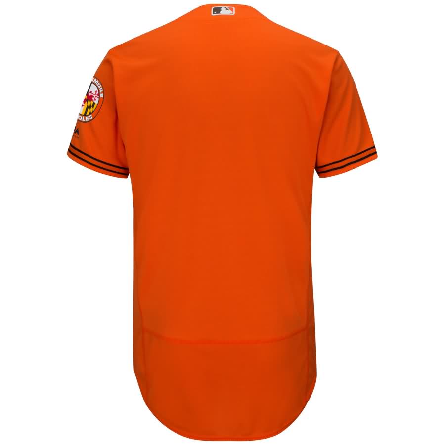 Baltimore Orioles Majestic Alternate Flex Base Authentic Collection Team Jersey - Orange