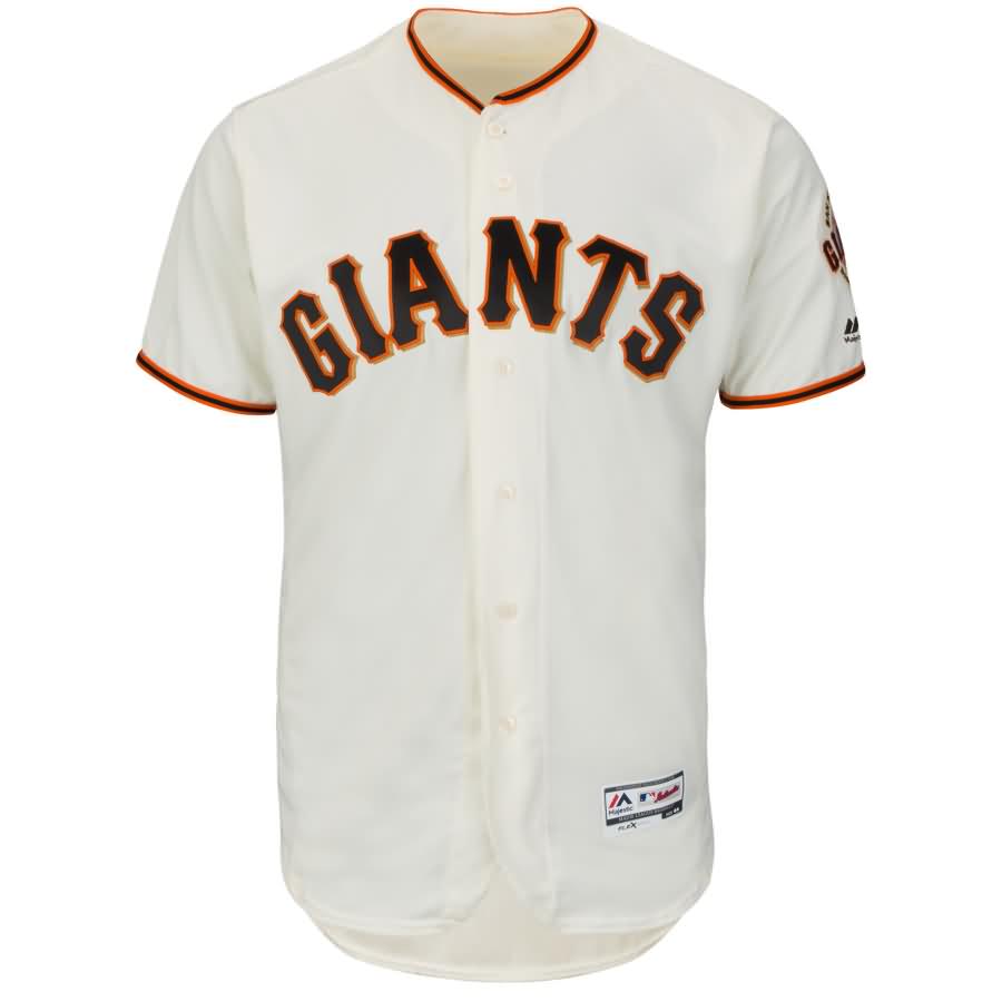 San Francisco Giants Majestic Home Flex Base Authentic Collection Team Jersey - Ivory