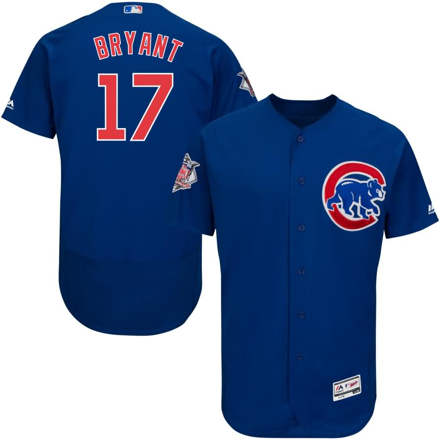 Kris Bryant Chicago Cubs Majestic Alternate Flex Base Authentic Collection Player Jersey - Royal