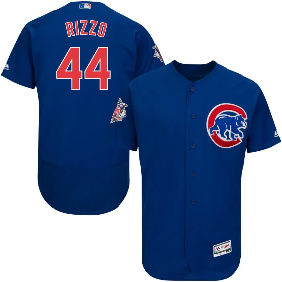 Anthony Rizzo Chicago Cubs Majestic Flex Base Authentic Collection Player Jersey - Royal