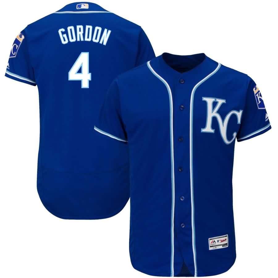 Alex Gordon Kansas City Royals Majestic Alternate Flex Base Authentic Collection Player Jersey - Royal