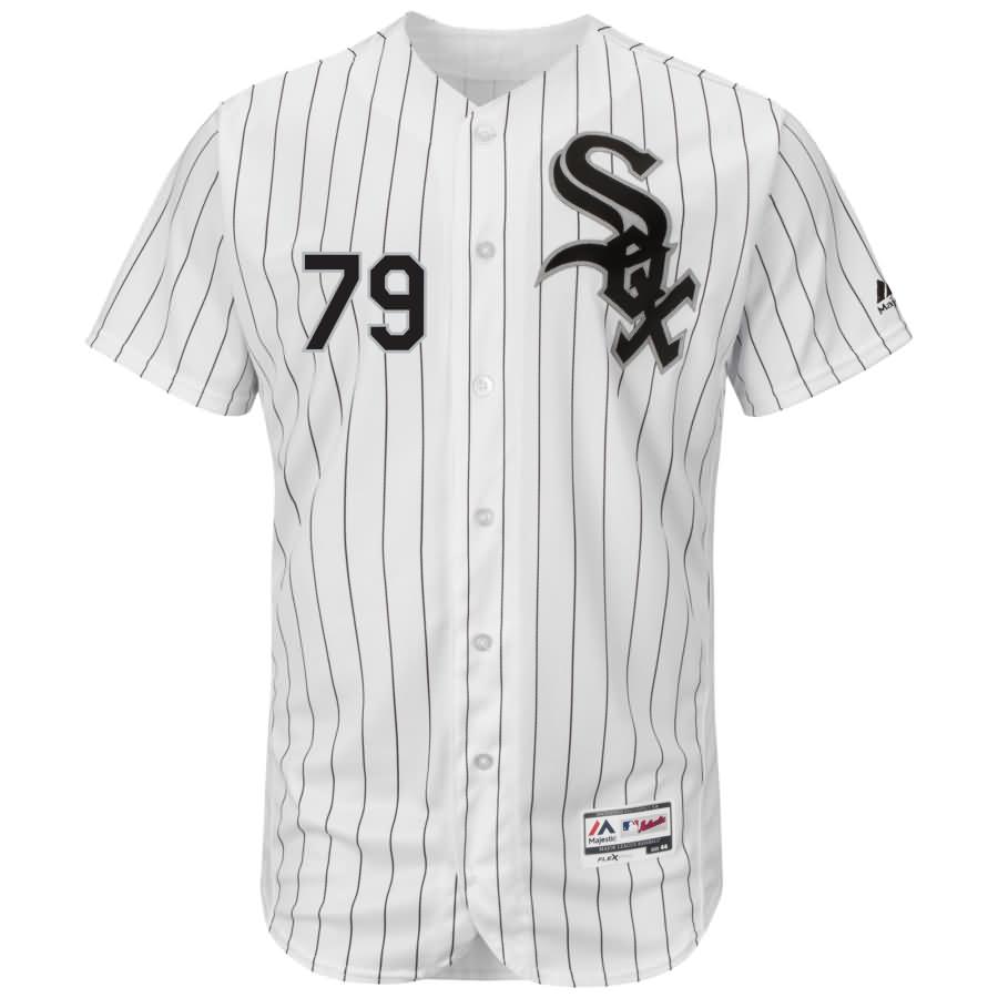 Jose Abreu Chicago White Sox Majestic Home Flex Base Authentic Collection Player Jersey - White/Black