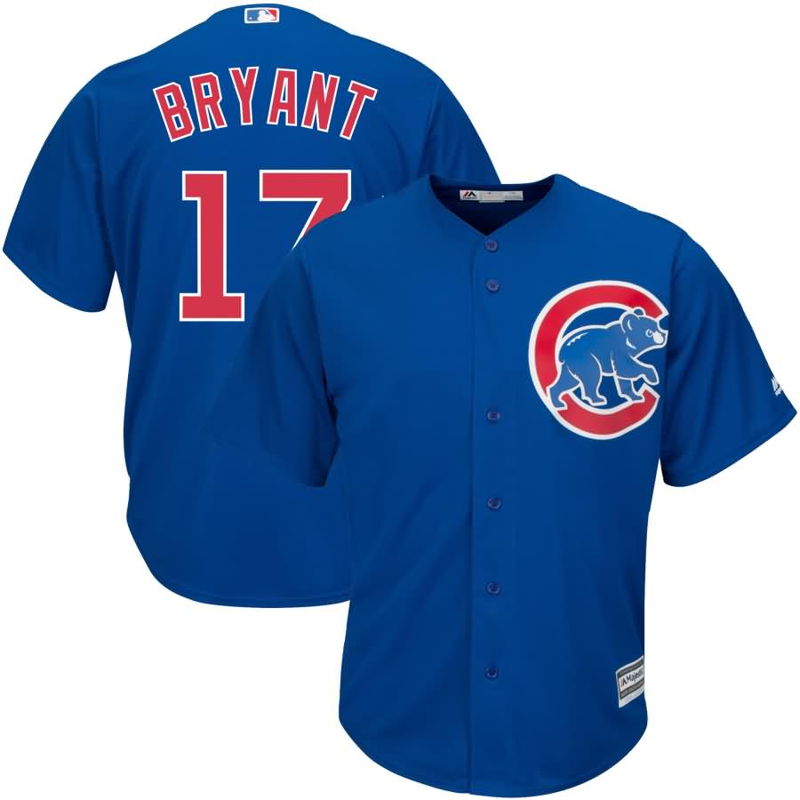 Kris Bryant Majestic Youth Official Cool Base Player Jersey - Royal