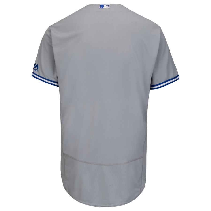 Toronto Blue Jays Majestic Road Flex Base Authentic Collection Team Jersey - Gray