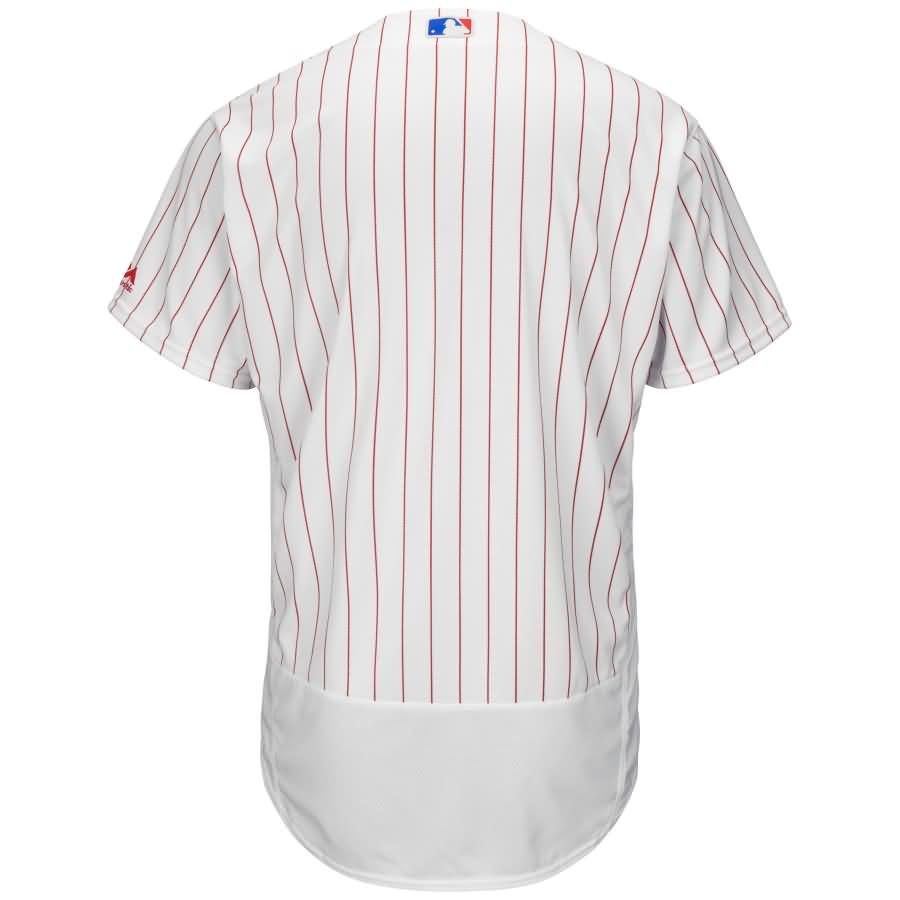 Philadelphia Phillies Majestic Home Flex Base Authentic Collection Team Jersey - White/Scarlet