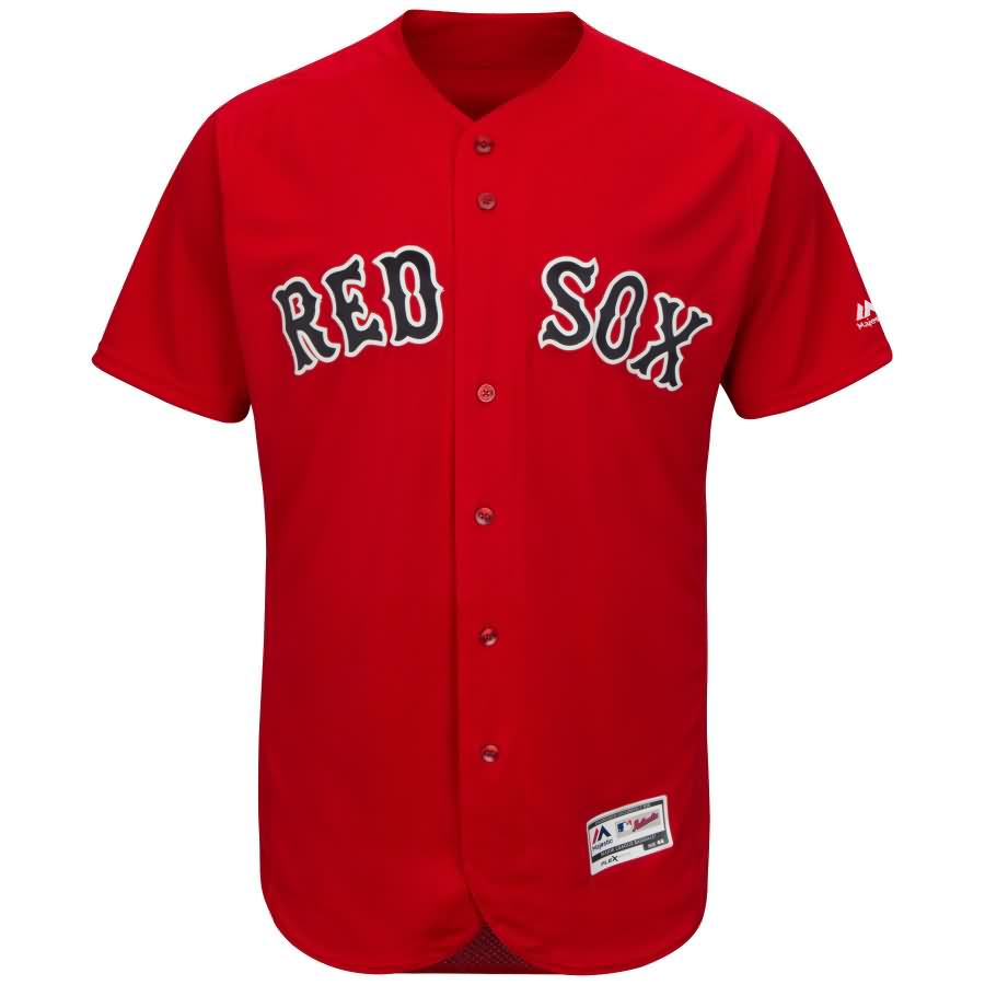 Boston Red Sox Majestic Alternate Flex Base Authentic Collection Team Jersey - Scarlet