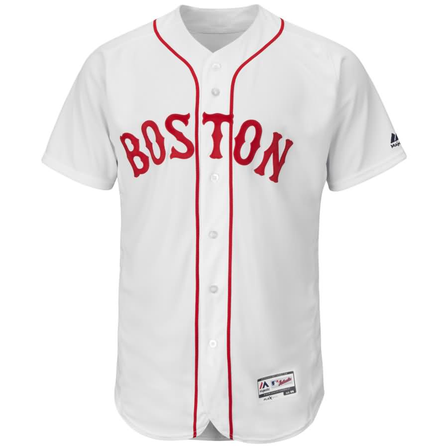 Boston Red Sox Majestic Home Flex Base Authentic Collection Team Jersey - White