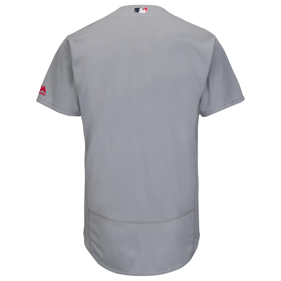 St. Louis Cardinals Majestic Road Flex Base Authentic Collection Team Jersey - Gray