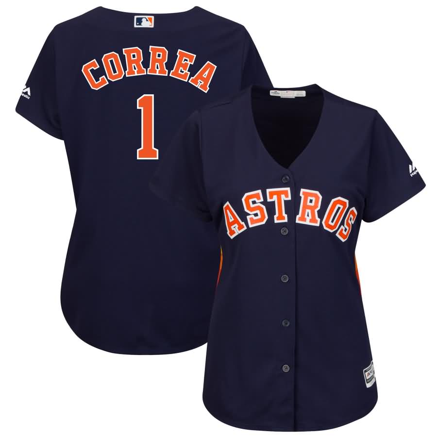 Carlos Correa Houston Astros Majestic Women's Alternate Cool Base Player Jersey - Navy