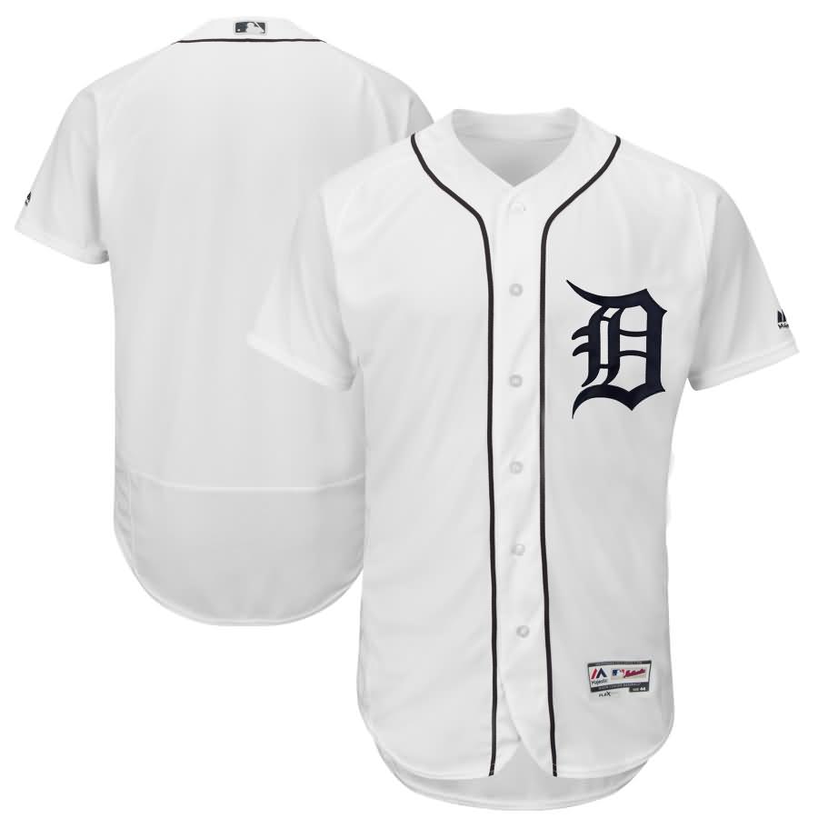 Detroit Tigers Majestic 2018 Home Flex Base Authentic Collection Team Jersey - White