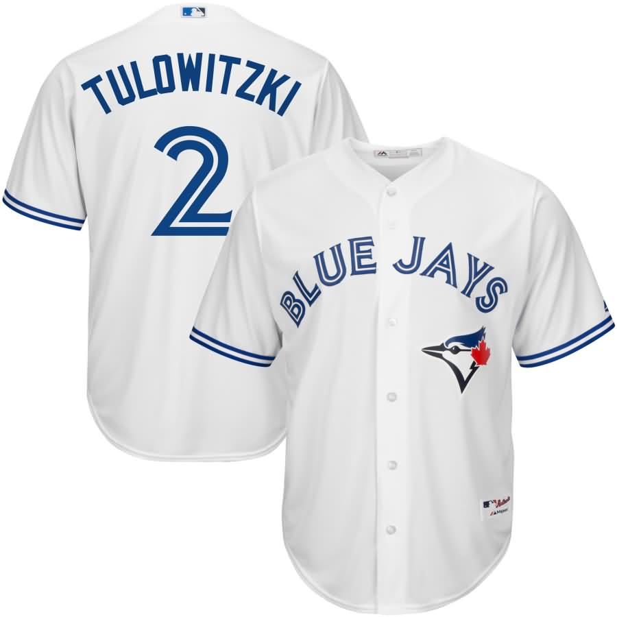 Troy Tulowitzki Toronto Blue Jays Majestic Home 6300 Player Authentic Jersey - White