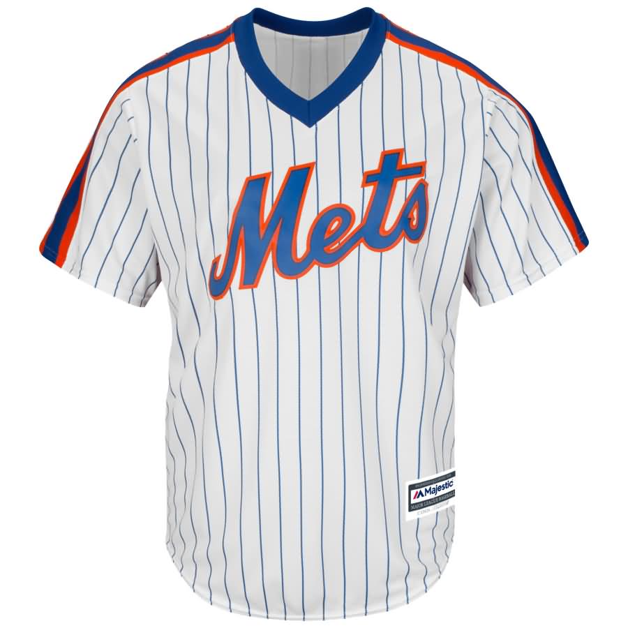 Matt Harvey New York Mets Majestic Home Official Cool Base Player Jersey - White/Royal