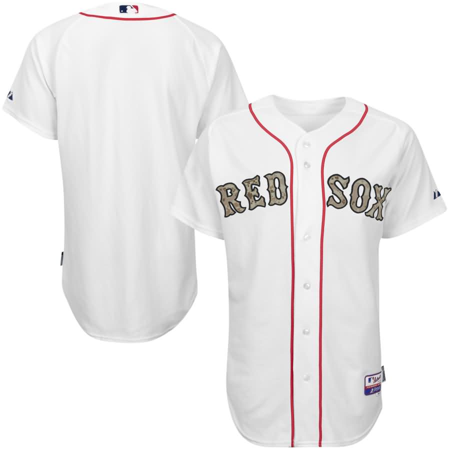 Boston Red Sox Majestic Fashion Authentic USMC Team Jersey - White