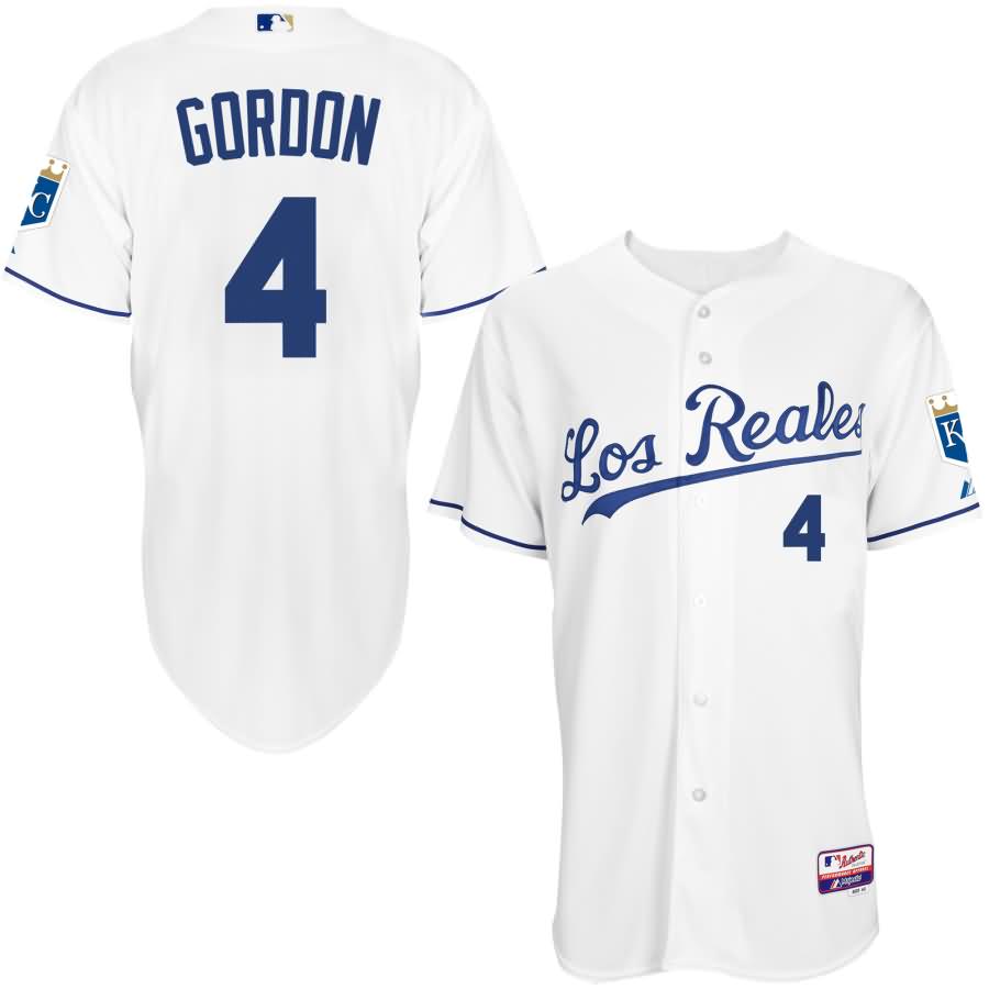 Kansas City Royals Majestic 6300 Player Authentic Jersey - White