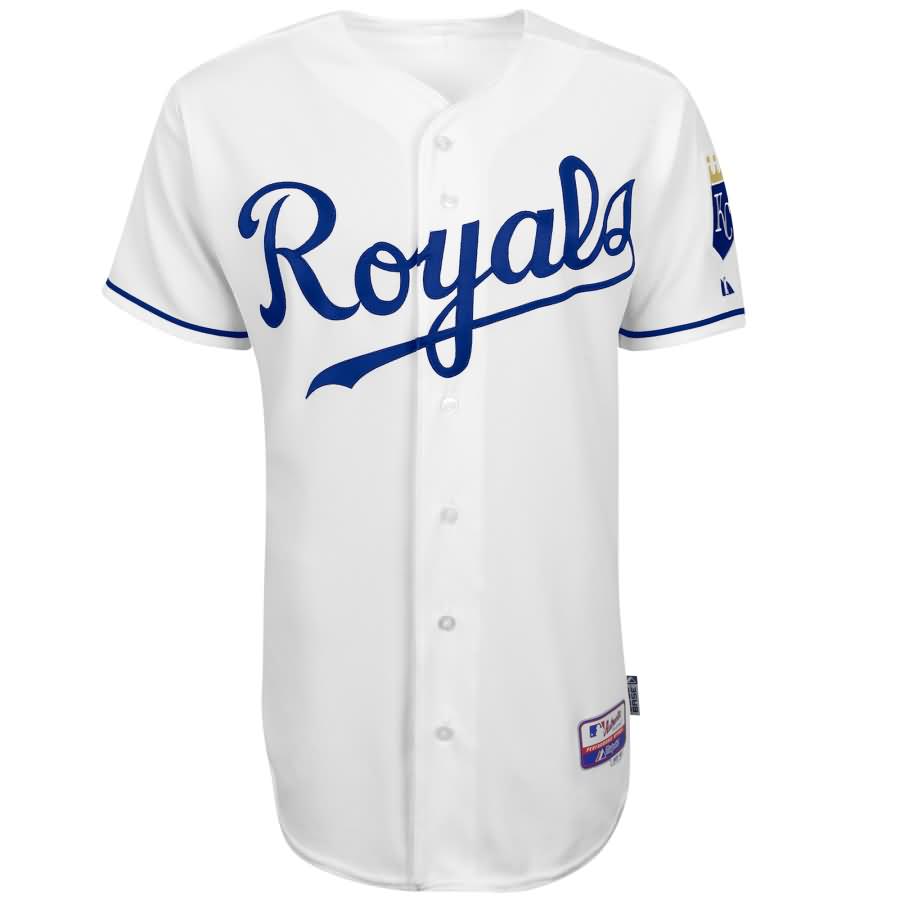 Kansas City Royals Majestic Home 6300 Team Authentic Jersey - White