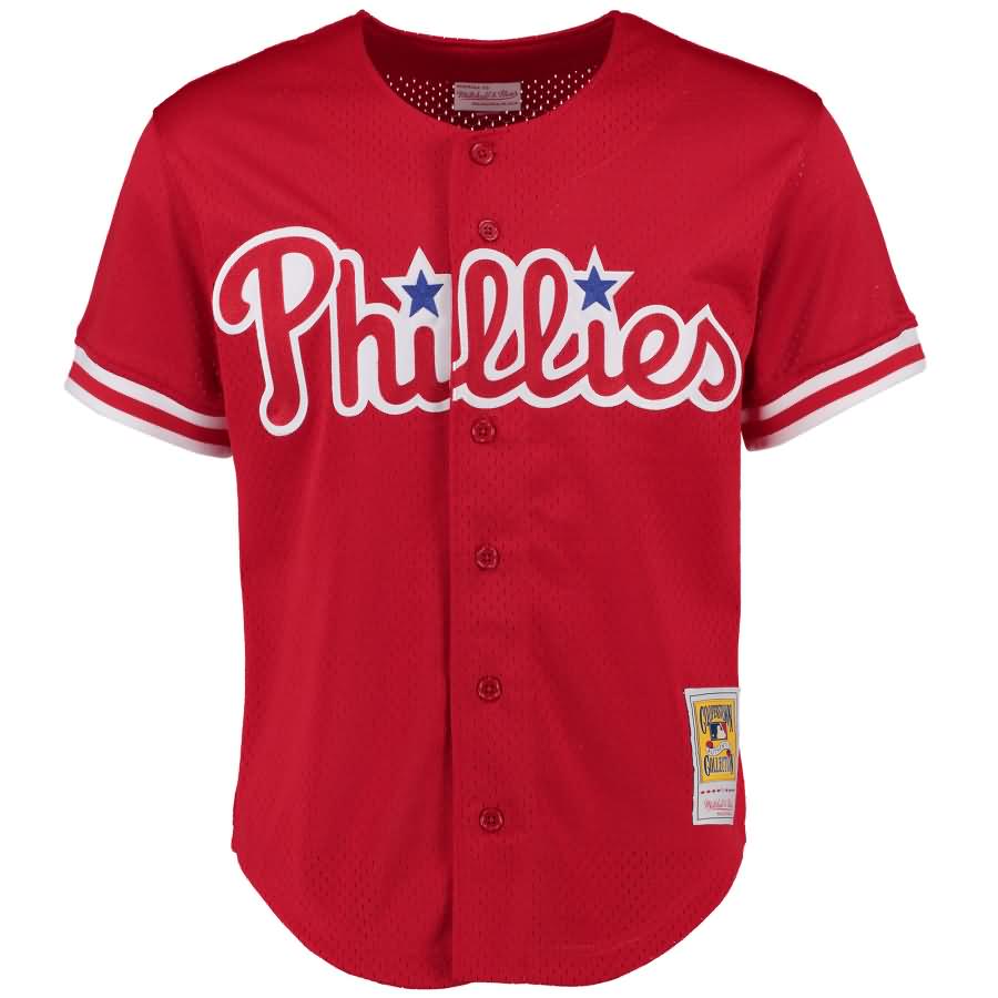 Mitch Williams Philadelphia Phillies Mitchell & Ness 1993 Throwback Player Jersey - Red