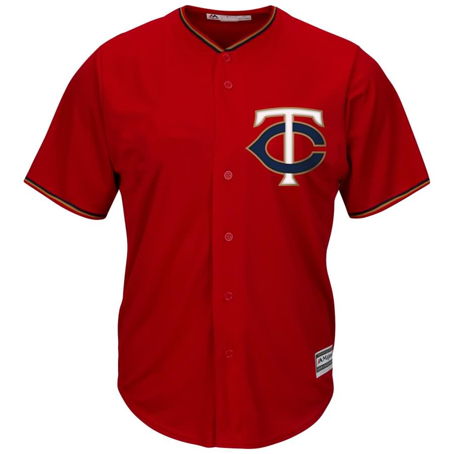 Brian Dozier Minnesota Twins Majestic Youth Fashion Official Cool Base Player Jersey - Scarlet