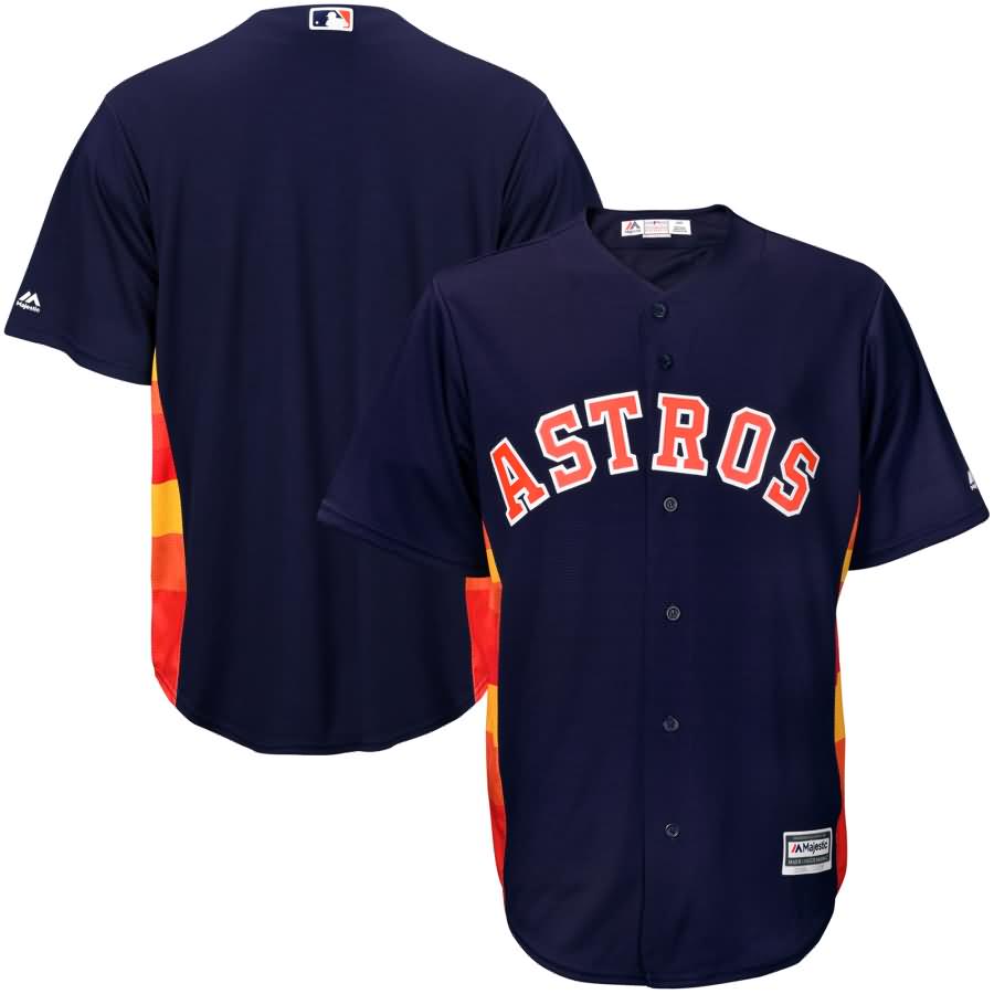 Houston Astros Majestic Youth Offical Cool Base Jersey - Navy