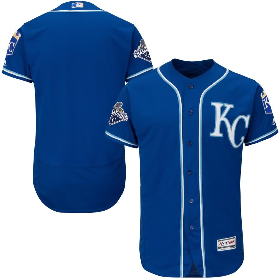 Kansas City Royals Majestic Alternate 2015 World Series Champions Commemorative Flex Base Team Jersey - Royal