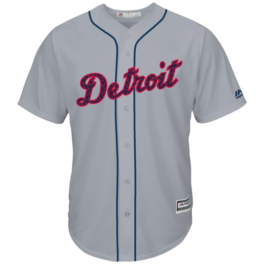 Miguel Cabrera Detroit Tigers Majestic Fashion Stars & Stripes Cool Base Player Jersey - Gray