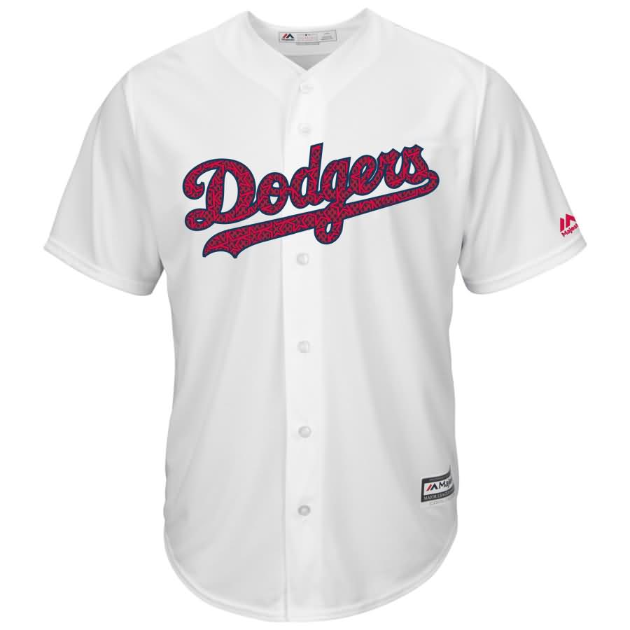 Los Angeles Dodgers Majestic Fashion Stars & Stripes Cool Base Jersey - White