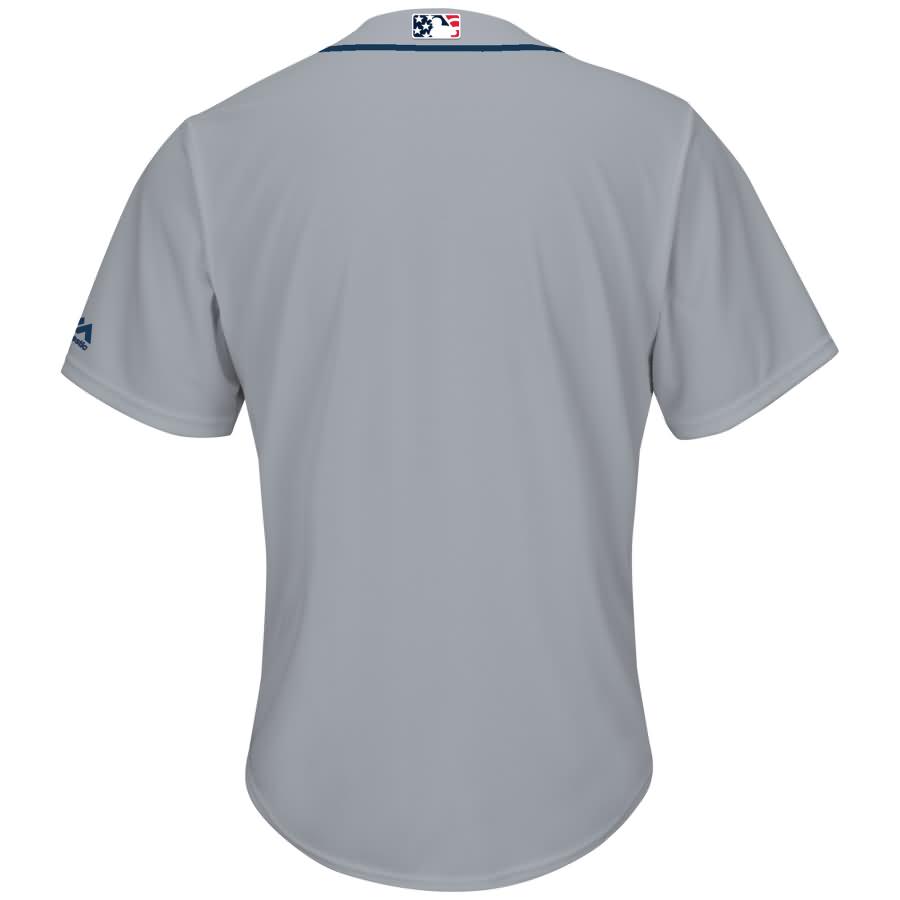 Detroit Tigers Majestic Fashion Stars & Stripes Cool Base Jersey - Gray