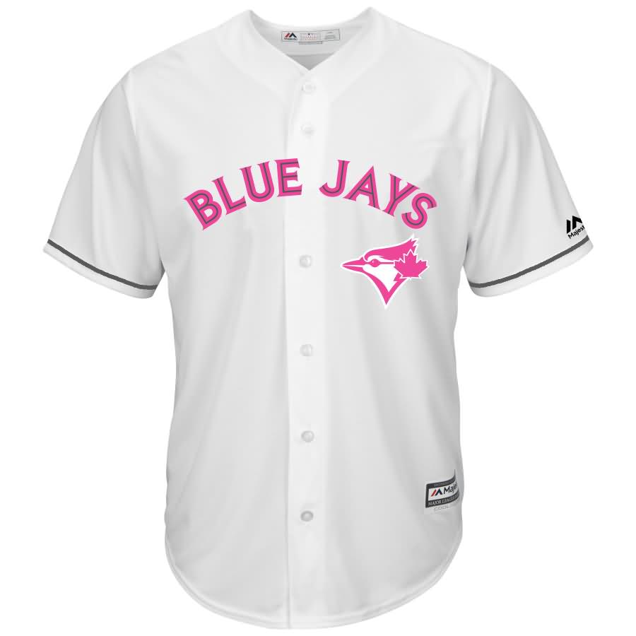 Josh Donaldson Toronto Blue Jays Majestic Mother's Day Cool Base Replica Jersey - White