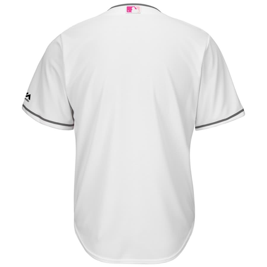 Los Angeles Angels Majestic Mother's Day Cool Base Replica Team Jersey - White