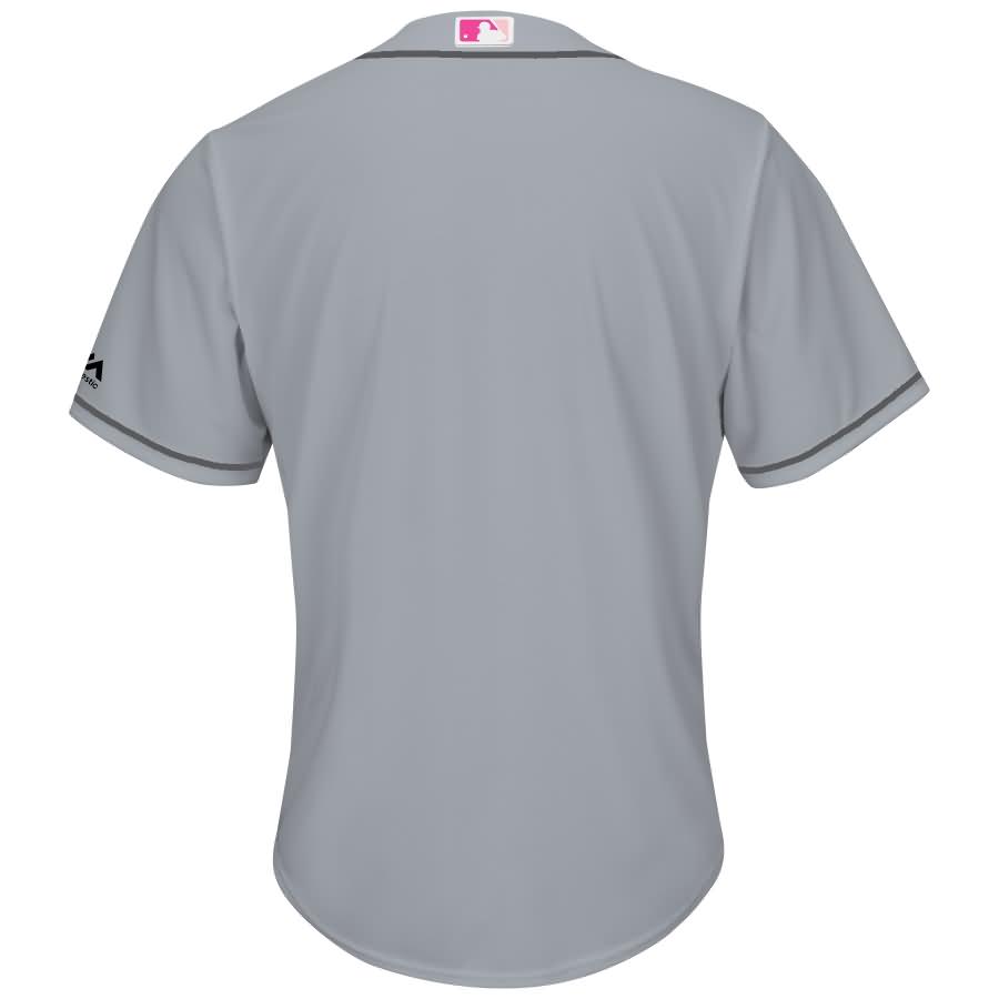 New York Mets Majestic Mother's Day Cool Base Replica Team Jersey - Gray