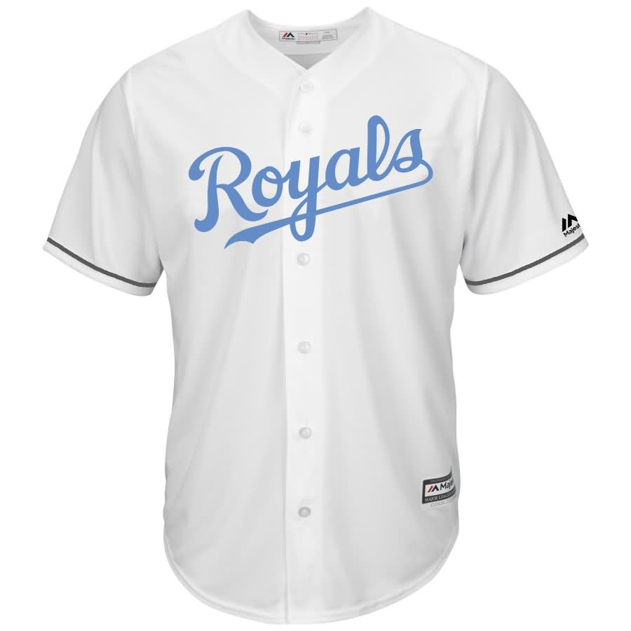 Kansas City Royals Majestic Father's Day Cool Base Replica Jersey - White