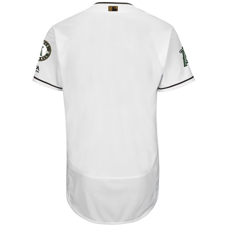 Los Angeles Angels Majestic Fashion 2016 Memorial Day Flex Base Team Jersey - White