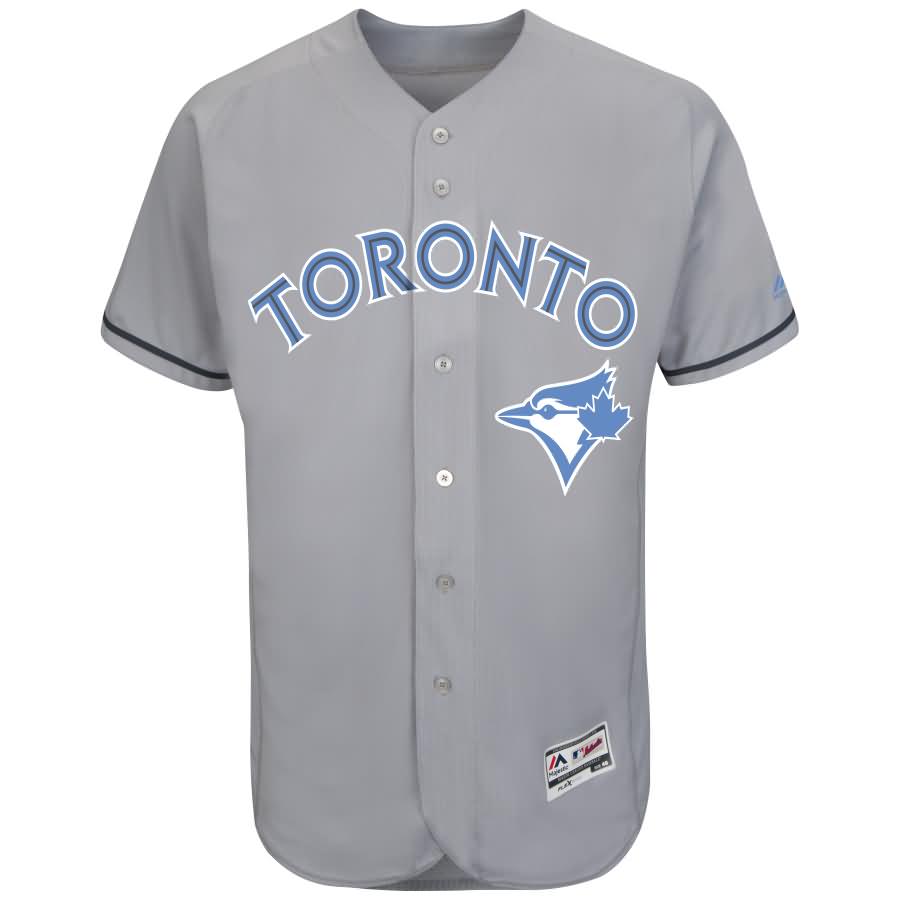 Josh Donaldson Toronto Blue Jays Majestic Father's Day Flex Base Jersey - Gray