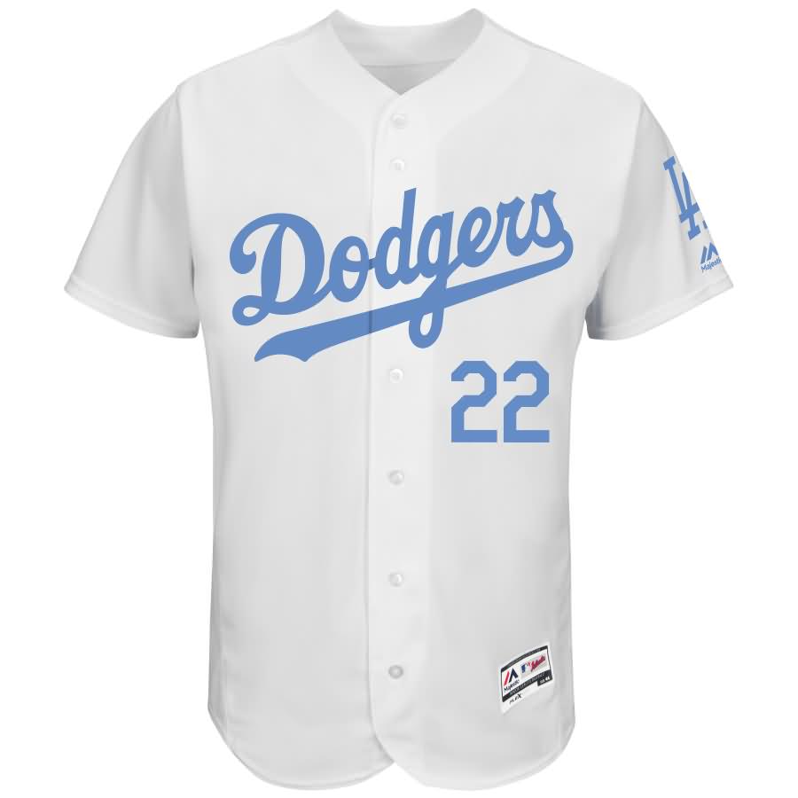 Clayton Kershaw Los Angeles Dodgers Majestic Father's Day Flex Base Jersey - White